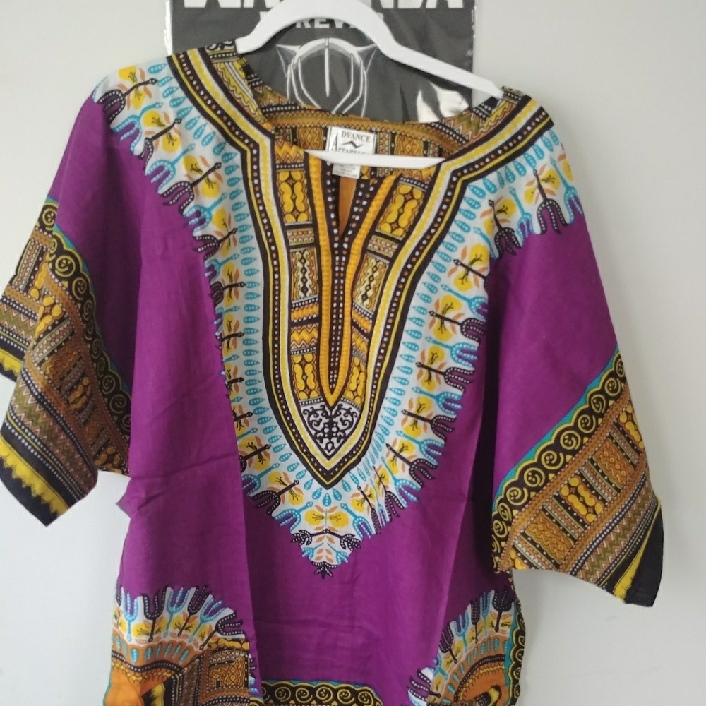 Purple and Gold Dashiki
